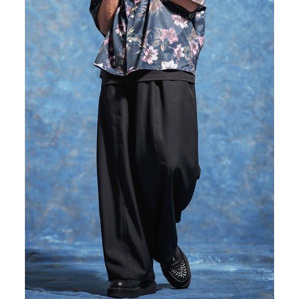 パンツ mp14620-ストレッチワイドバルーンパンツ(JIH-R1178) メンズ