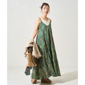 ワンピース 限定展開　インド ペイズリー キャミワンピース