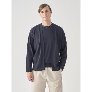 カーディガン ボタンレス長袖カーディガン メンズ