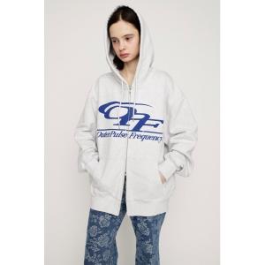 パーカー LOGO OVER HOODIE ロゴオーバーフーディー 春服 ジップパーカー レディース