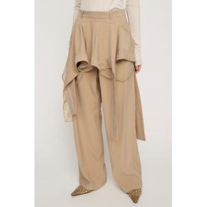 SLY 【THROW】J／W ADJUST CURVE TWILL パンツ THROW by SLY スラックス パンツ J/W ADJUST CURVE TWILL PT ジャスト