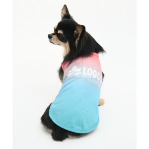 犬 服 LOGOS/サマーグラデメッシュタンク