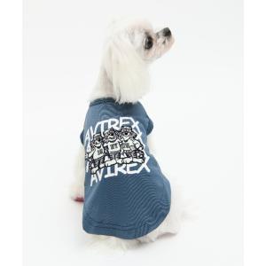 犬 服 AVIREX/ランダムロゴトムキャットタンク