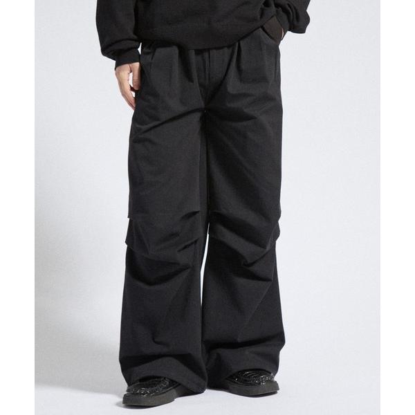 パンツ 「Parts Lab.」Herringbone Tuck Volume Pants / ヘリ...