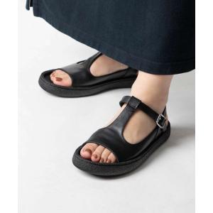 サンダル MOHI  MOHI T Strap Leather Sandal モヒ Tストラップ レザーサンダル レディース