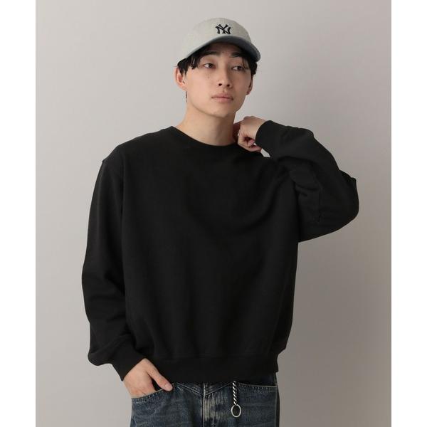 トレーナー スウェット Cropped Color Sweat Crew/クロップドカラー裏毛スウェ...