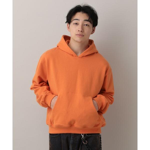 パーカー Cropped Color Hoodie Sweat/クロップドカラー裏毛スウェットパーカ...