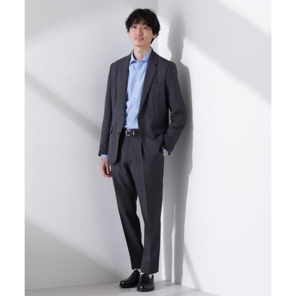 「NANO universe」 セットアップジャージ L ダークグレー メンズ