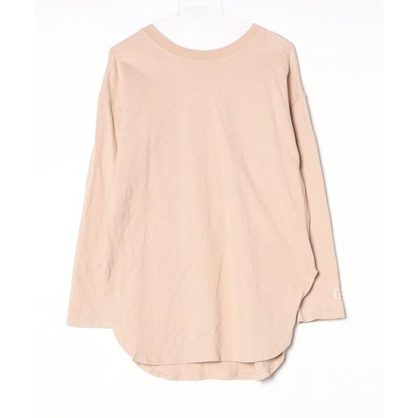 「Java」 長袖カットソー M ベージュ レディース