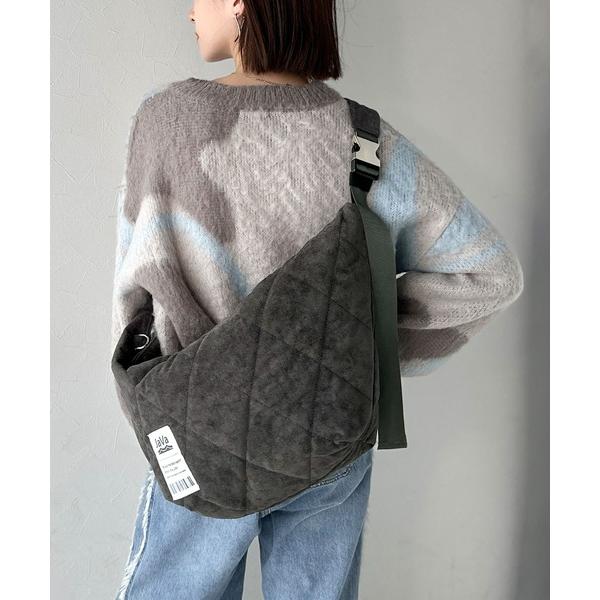 「Java」 ショルダーバッグ ONE SIZE チャコールグレー レディース