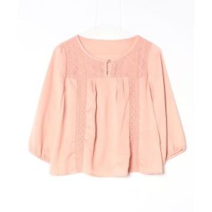 「ROPE' PICNIC」 7分袖ブラウス 36 ピンク レディース