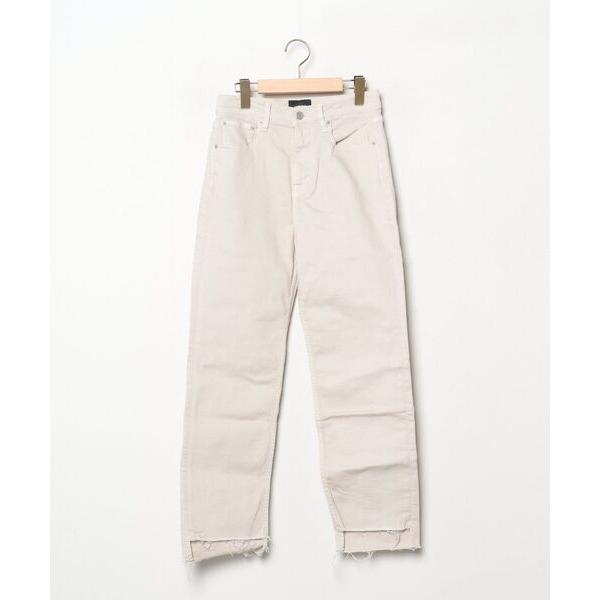「N.O.R.C by the line」 デニムパンツ 26 アイボリー レディース