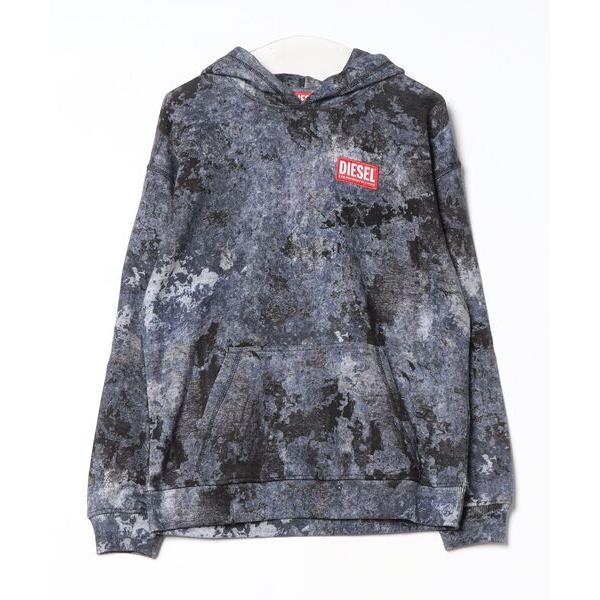「DIESEL」 プルオーバーパーカー SMALL ブルー系その他 メンズ
