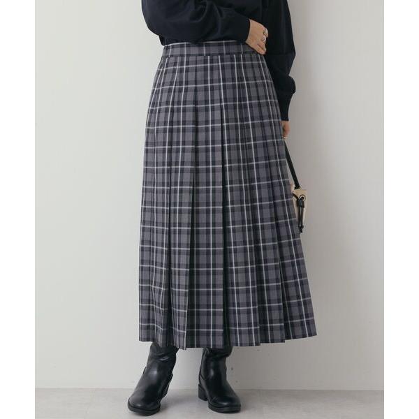 「AMERICAN HOLIC」 プリーツスカート L ブラック レディース