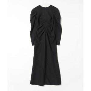 「CASA FLINE」 長袖ワンピース FREE ブラック レディース