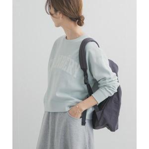 カレッジロゴ刺繍スウェット レディース