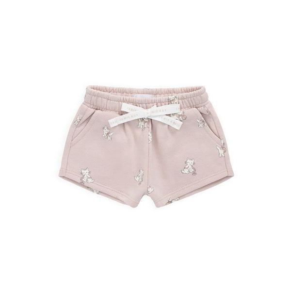 パンツ スウェットショートパンツ Bow Kitties Mauve キッズ 子供服 女の子
