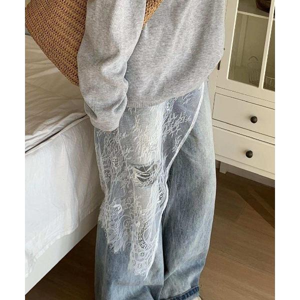 スカート いつものコーデに重ねてこなれ感レイヤードレースウエストトライアングルスカーフ