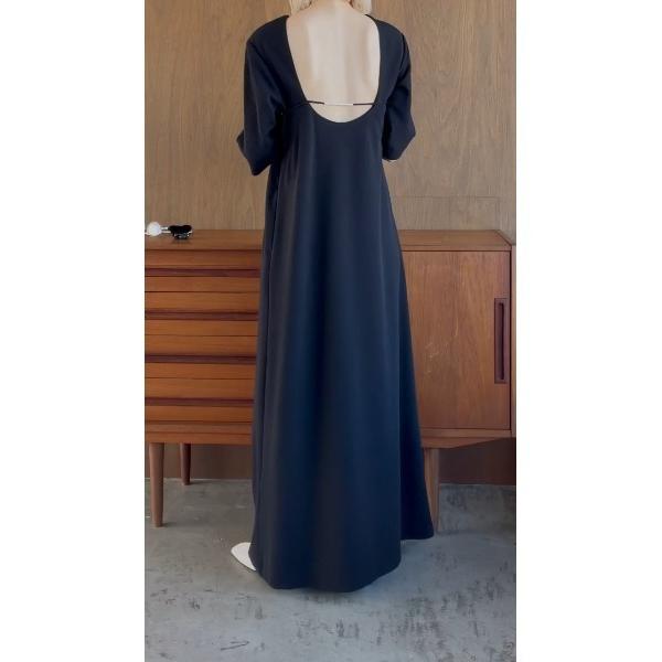 ワンピース 卒業式 Deformed open dress デフォメーションテッド オープン ドレス