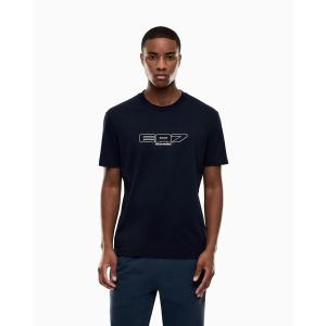 tシャツ 「オンライン限定」「エンポリオ アルマーニ EA7」Logo Series Tシャツ コットンジャージー メンズ