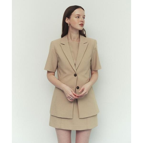 ジャケット テーラードジャケット BEAMS SALON / ジェントル ライン ジャケット レディ...