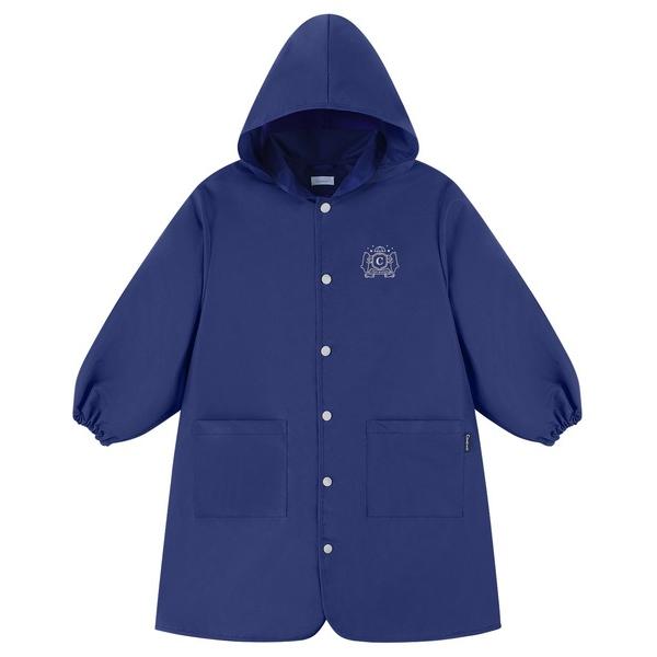 レインコート カッパ はっ水ナイロンカラーレインコート キッズ 子供 男の子 女の子