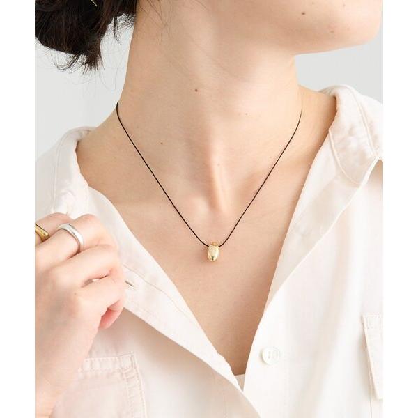 ネックレス 予約「洗練された印象に」スマートボールコードネックレス レディース