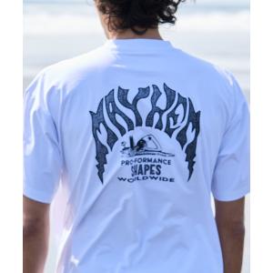 tシャツ 速乾 lost/ロスト 水着 ラッシュガード 半袖 Tシャツ UVカット 速乾 ストレッチ 水陸両用 LM6S-4303 メンズ レディース
