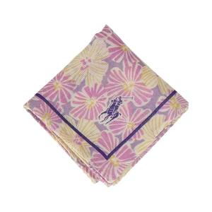 Ralph Lauren ハンカチ 紫タグ 美品 ラルフローレン シルク 日本製 POLO RALPH LAUREN（ポロ・ラルフローレン） ハンカチ レディース