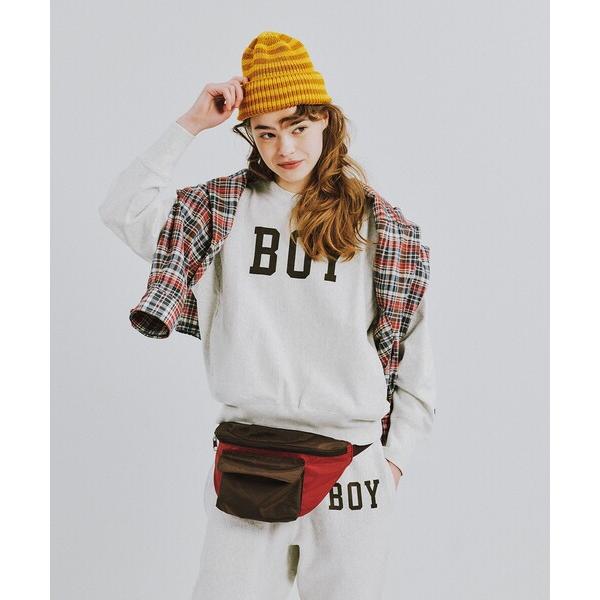 tシャツ 「別注」Champion / ボーイ リバースウィーブ(R) クルー レディース