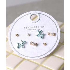 ピアス パール/ハート/ガーリー/セットピアス レディース