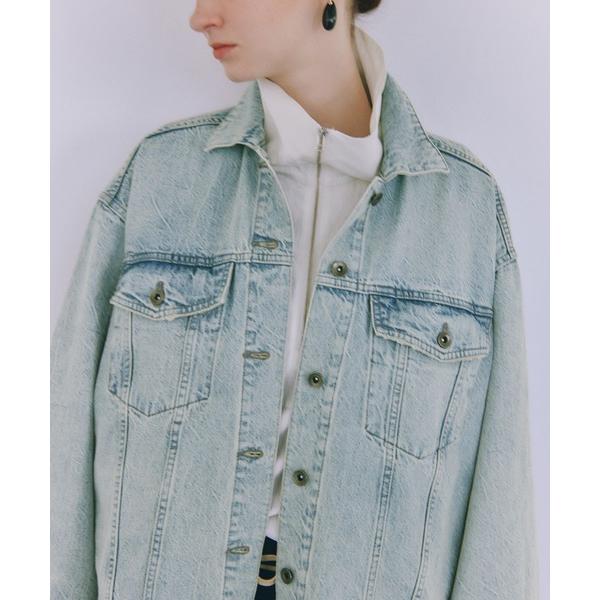 デニムジャケット gジャン 「サステナブル」シャツライクGジャン レディース