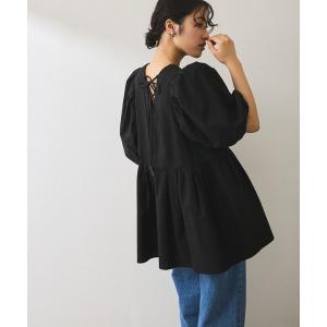 ブラウス シャツ 「WEB限定」2WAYバルーンスリーブチュニック レディース