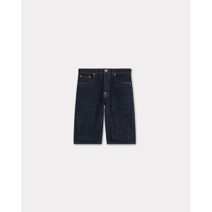 ジーンズ デニム デニムパンツ ローウエスト ボーイフレンド バミューダ イン ジャパニーズ デニム レディース