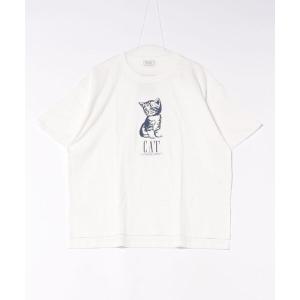 tシャツ undeny/アンディニー CAT Tシャツ レディース