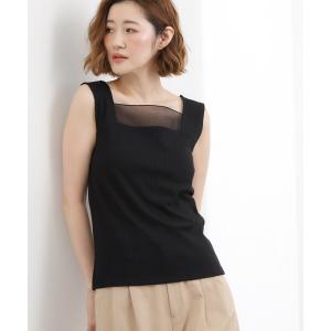 タンクトップ ノースリーブ 「貴島明日香さん着用」シアードッキングスクエアタンク レディース｜ZOZOTOWN Yahoo!店