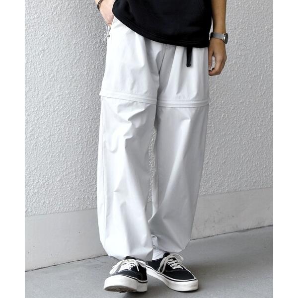 カーゴパンツ SHIPS any:「撥水加工」タスラン SOLOTEX(R) 2WAY トラック パ...