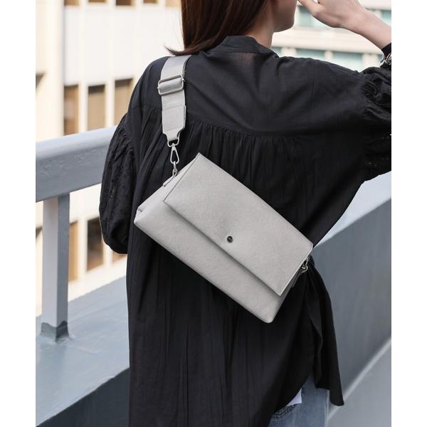 ショルダーバッグ バッグ 「2WAY」ボディバッグ/合皮/ONOFF兼用 レディース