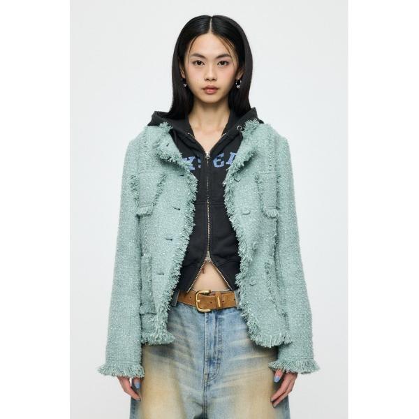 コート アウター SLACKER TWEED ジャケット レディース