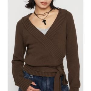 ニット セーター CACHECOEUR LIKE KNIT トップス レディース
