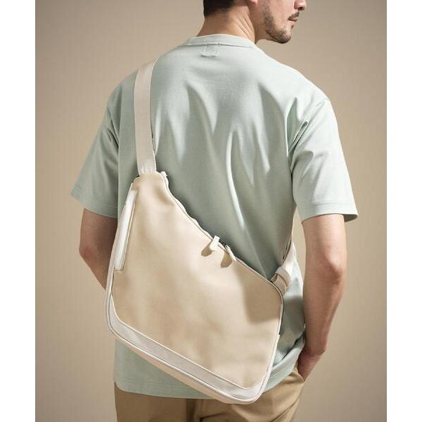 ショルダーバッグ 「ペットボトル、ガジェット収納」エディターズショルダーバッグ メンズ