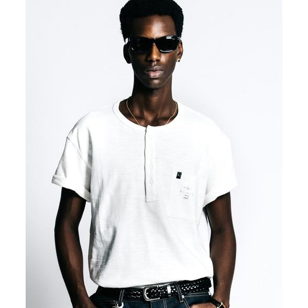 tシャツ HEAVY OZ SLUB BINDER HENLY NECK POCKET T SHIR...