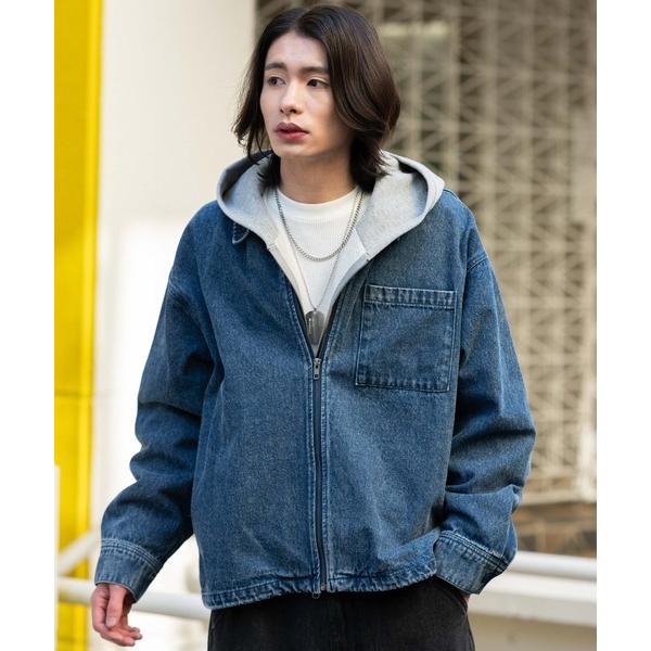 デニムジャケット gジャン WEGO/「26年春夏新作」デニムシャツジャケット メンズ