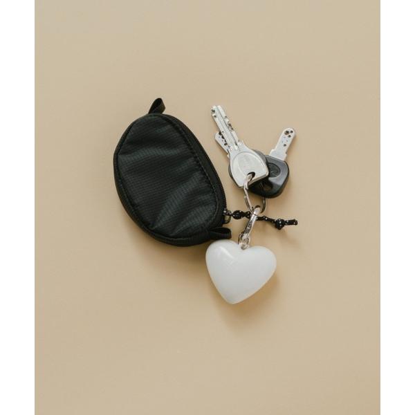 キーホルダー ぷっくりハートキーチャーム
