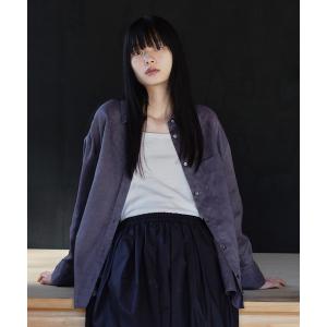 リネンシャツ ブラウス シャツ リネンオーバーシャツ / GENTLE LINEN レディース