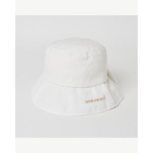 帽子 ハット 「VIVA　HEART/GOLF」 ストライプバックリボンハット レディース