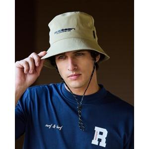 uvカット 帽子 ハット 「Rosasen/GOLF」 超撥水バケットハット メンズ