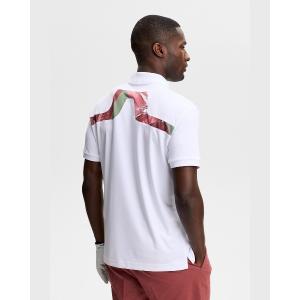 ポロシャツ 「J.LINDEBERG/GOLF」 半袖ポロシャツ  KV Print Polo メンズ