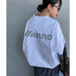 tシャツ 「WEB先行予約」「MIZUNO/ミズノ」 別注 ドローコード付き バックプリントTシャツ レディース メンズ