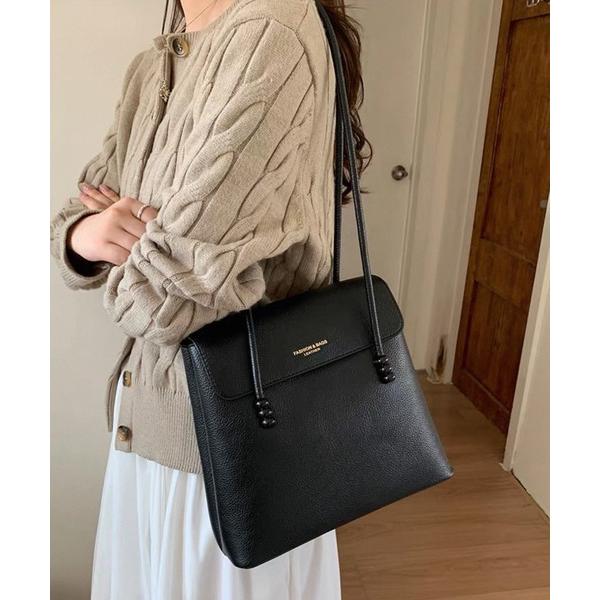 トートバッグ 縦長 ロングハンドル トートバッグ レディース